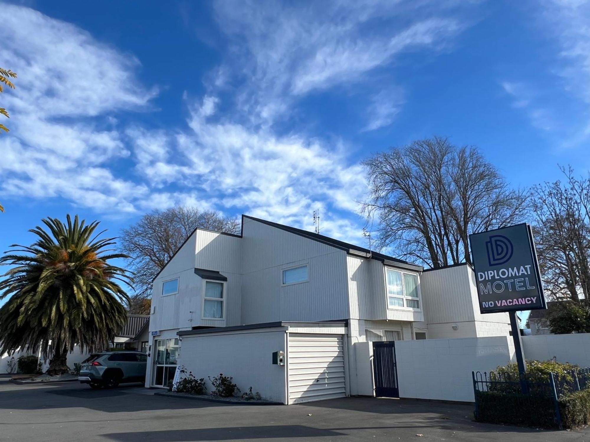 Diplomat Motel Christchurch Exteriér fotografie