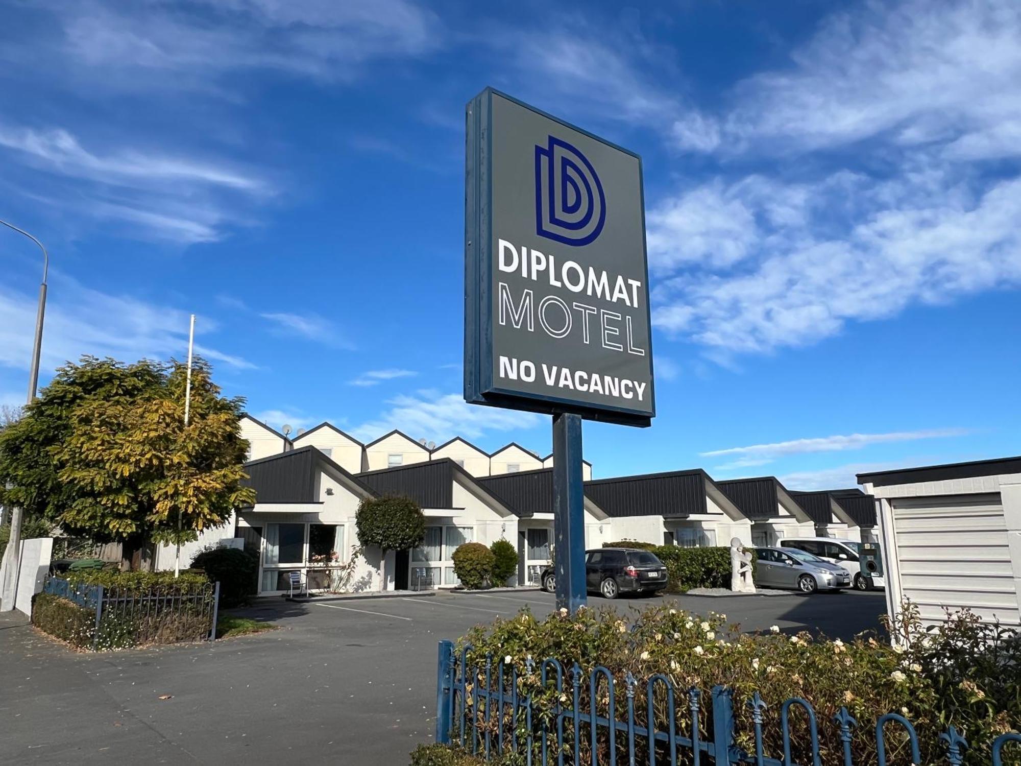 Diplomat Motel Christchurch Exteriér fotografie